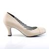 Pleaser Pink Label - JENNA01 Pompes talons - Crème Product image
